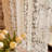 Vintage Floral Embroidered Lace Sheer Curtains, Rod Pocket Scalloped Edge Ivory Drapes For French Country Cottage, Farmhouse, Bedroom & Kitchen, Set Of 2-1729256106