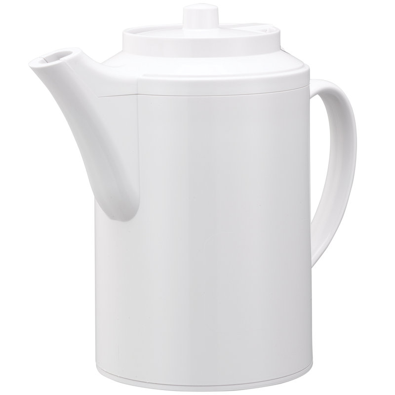Plastic 16oz Teapot, White