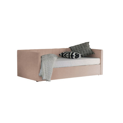 Robinson Upholstered UK Single - DE 90 X 190 Cm with Trundle
