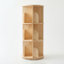 3 Tier Bookshelf with 360°Spinning Design