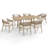 Outdoor 6-person Dining Set With Cushions-737879368-737879374