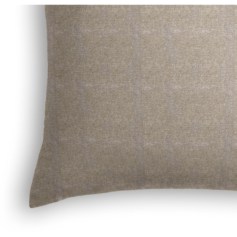 Square Linen Pillow Cover & Insert, 16" x 16"