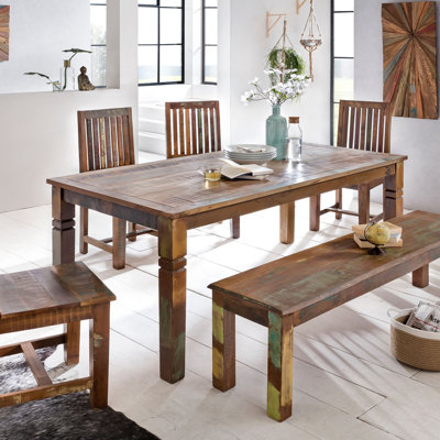 Jimena Solid Wood Dining Table
