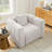 Jasey 42.91 Inch Boucle Upholstered Accent Chair-111234182