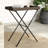 Latitude Run® Folding Tray Table 25.6"X15.7"X29.5" Poly Rattan-1364629882