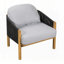 Fauteuil club d'extérieur en bois-997063513-997063494