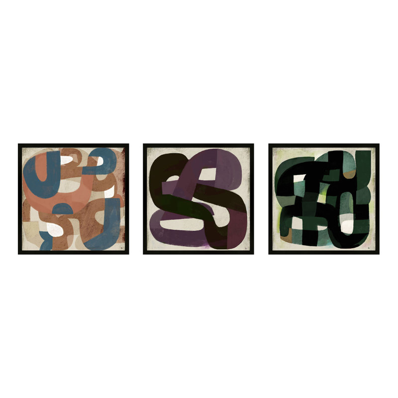 Into The Wild Print by StudioM, Black, 16" H x 16" W x 1.25" D
