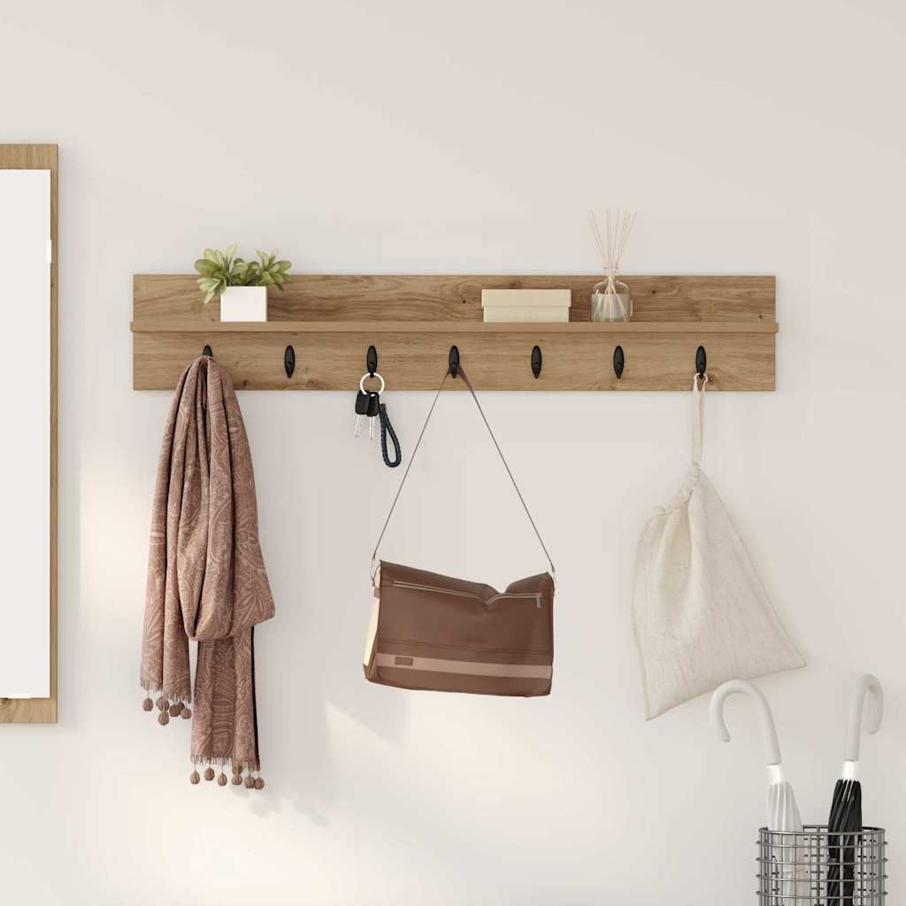 Wall-Mounted Coat Rack 100 X 10.5 X 18 Cm