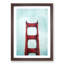 The Top of the Golden Gate Bridge - Picture Frame Painting Print-56855750-56855754