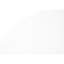 Table de bar rectangulaire moderne 36 po, stratifié blanc et métal, pour comptoir de cuisine pour petites maisons, structure en métal