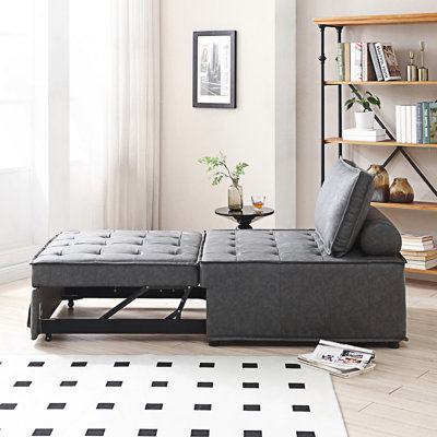 Fauteuil Lazy, canapé-lit escamotable