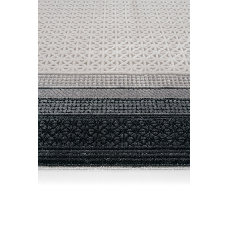 Rogier Geometric Indoor / Outdoor Area Rug, Runner 80 x 300cm