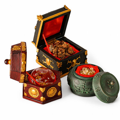 Deluxe Set of Gold Frankincense Myrrh