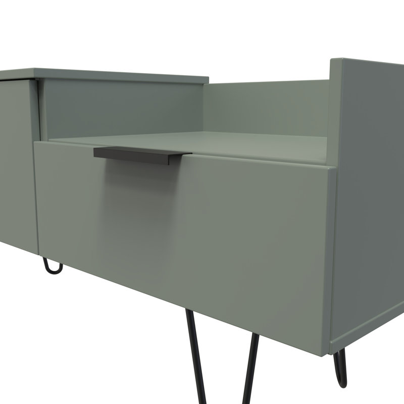 Taeyah TV Console Unit, Green