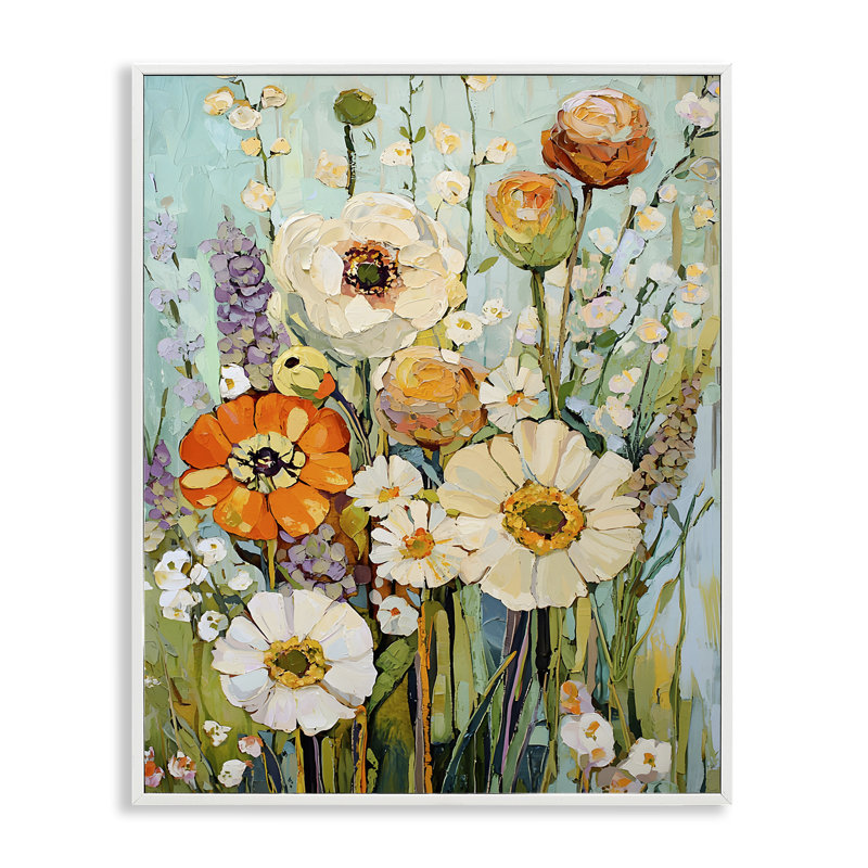 «Woodland Inspiration Florals», estampe numérique, design par Franklyn Gregory, H 14 po x l 11 po
