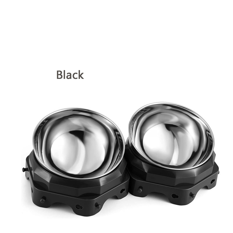 Bol pour chat et chien, Noir