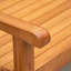 Breonna Solid Wood Poplar Outdoor Bench