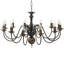 Cheeks 12 - Light Candle Style Chandelier-929475322