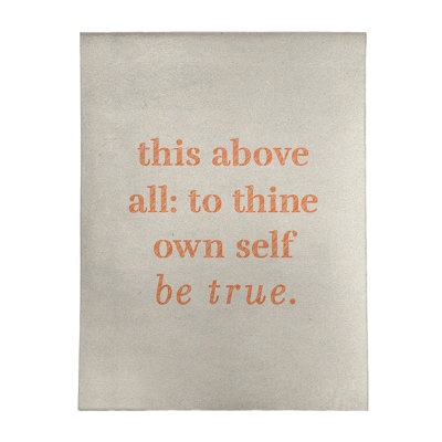 Quotes Chenille Indoor Rug