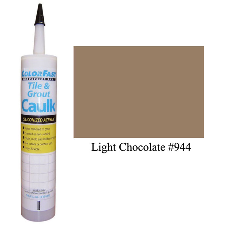 Calfeutrage couleur rapide, Chocolat clair