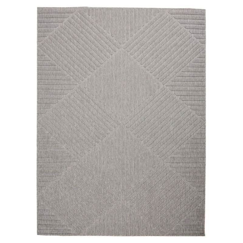 Sadik Abstract Indoor / Outdoor Area Rug, Rectangle 240 x 300cm