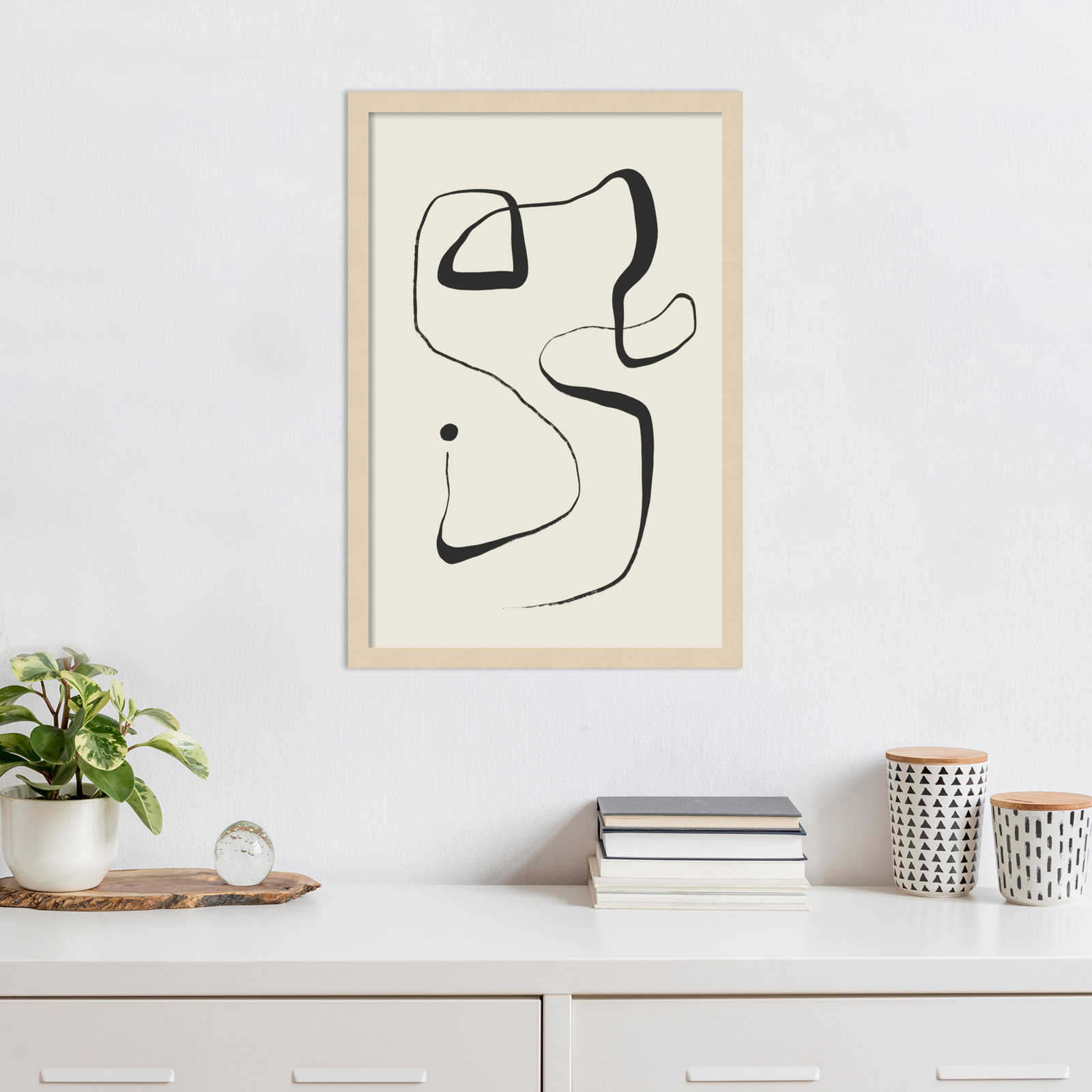Galya "The Point" Print by Treechild, 25" H x 17" W, Brown