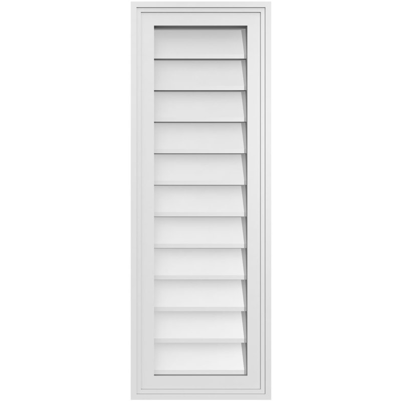 Cadre en brique, brun clair apprêté, H 34 po x l 12 po x P 1,5 po
