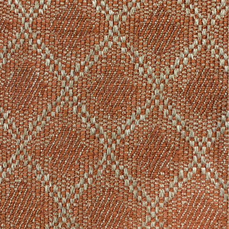Diamond Geometric Outdoor Reversible Throw Pillow, 12" x 20"