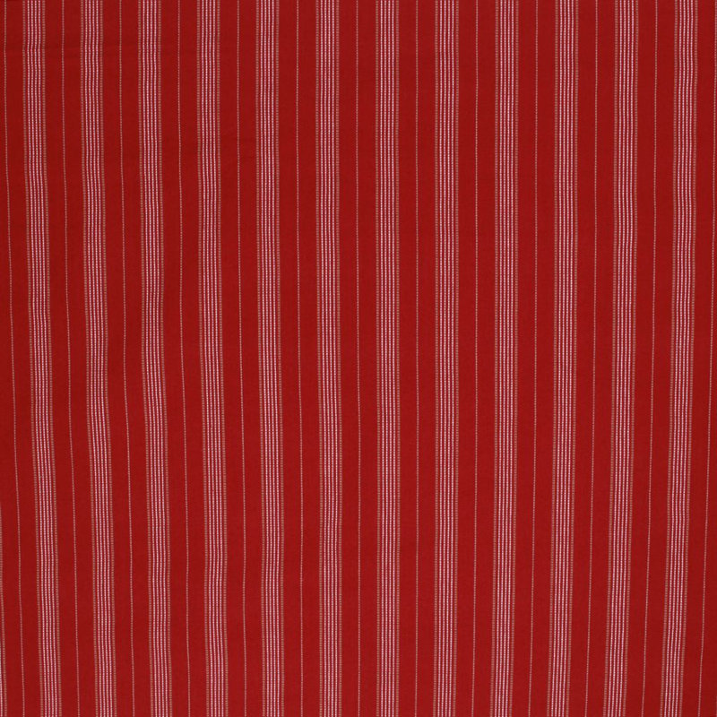 Suite Tuckerton Stripe Fabric, Cardinal