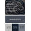 Cats, art russe sur toile gris bleu russe-170408389