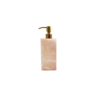 Premium Rose Quartz Lotion Dispenser