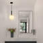Luminaire suspendu en verre à 1 lumière Yelisey-1667421599-1615756771