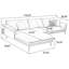 Canapé modulaire 2 pièces rembourré-125972795