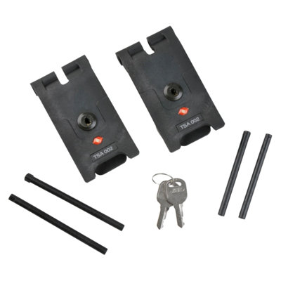 SKB TSA 3 Latch Kit for iSeries Cases, Travel Approved Lock Set with Keys & Pins