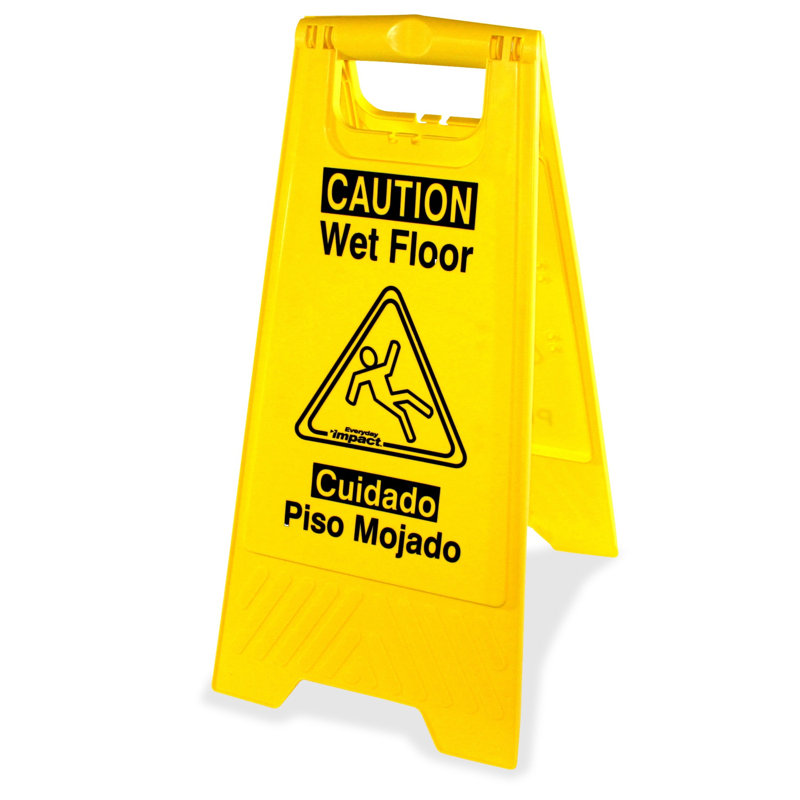 Universal Graphic Wet Floor Sign