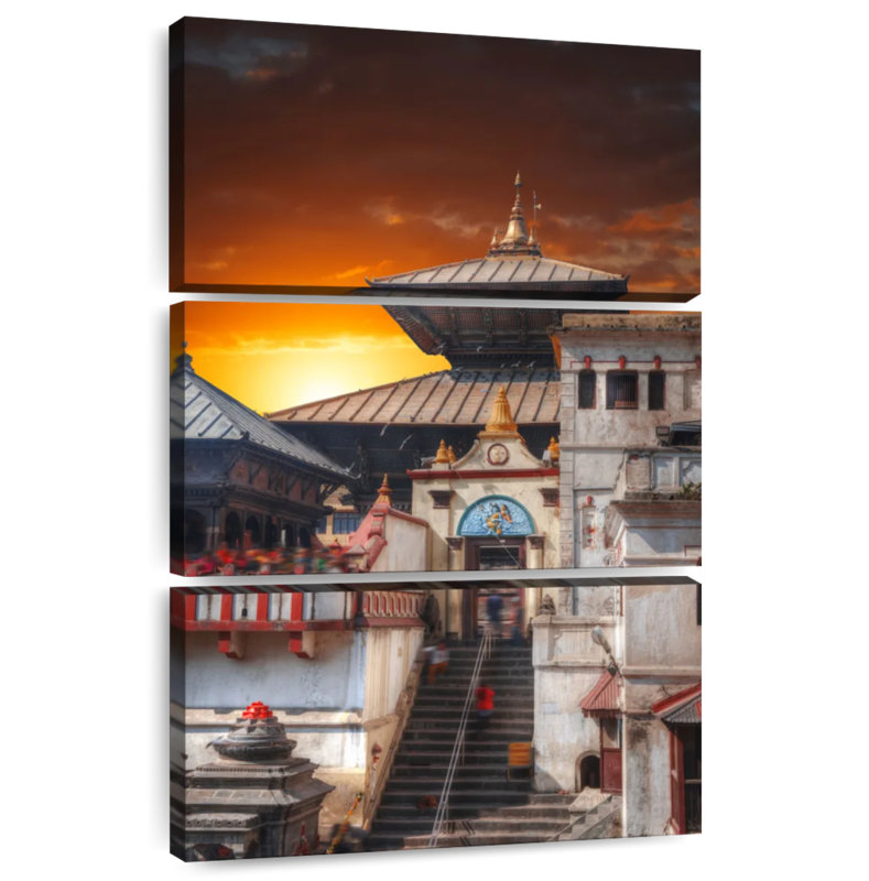 Lilie Pashupatinath Temple, 32" H x 20" W