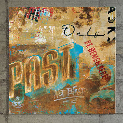 The Past Only Asks by Rodney White - Wrapped Canvas Print, 91cm H x 91cm W x 4cm D