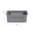 IRIS Medium Plastic Storage Baskets, Gray