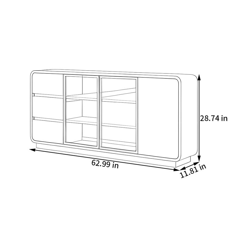 Jaclynn, H 28,74 po x l 55,11 po x P 11,81 po