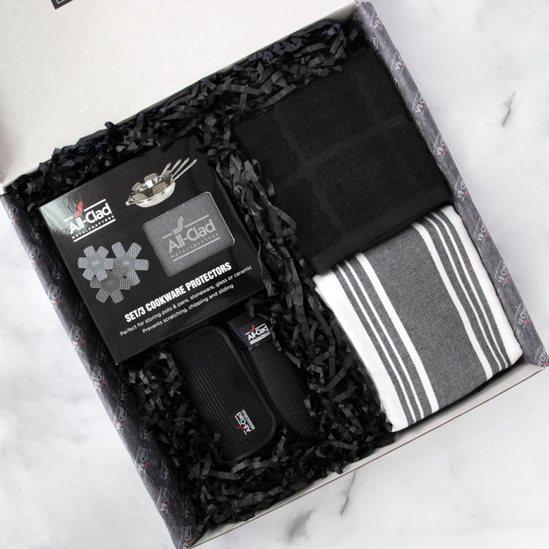 All-Clad Innovation Collection, Kitchen Gift Set, Black/White/Gray