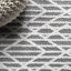 Tapis intérieur / extérieur noir / ivoire Diaundra-928111041