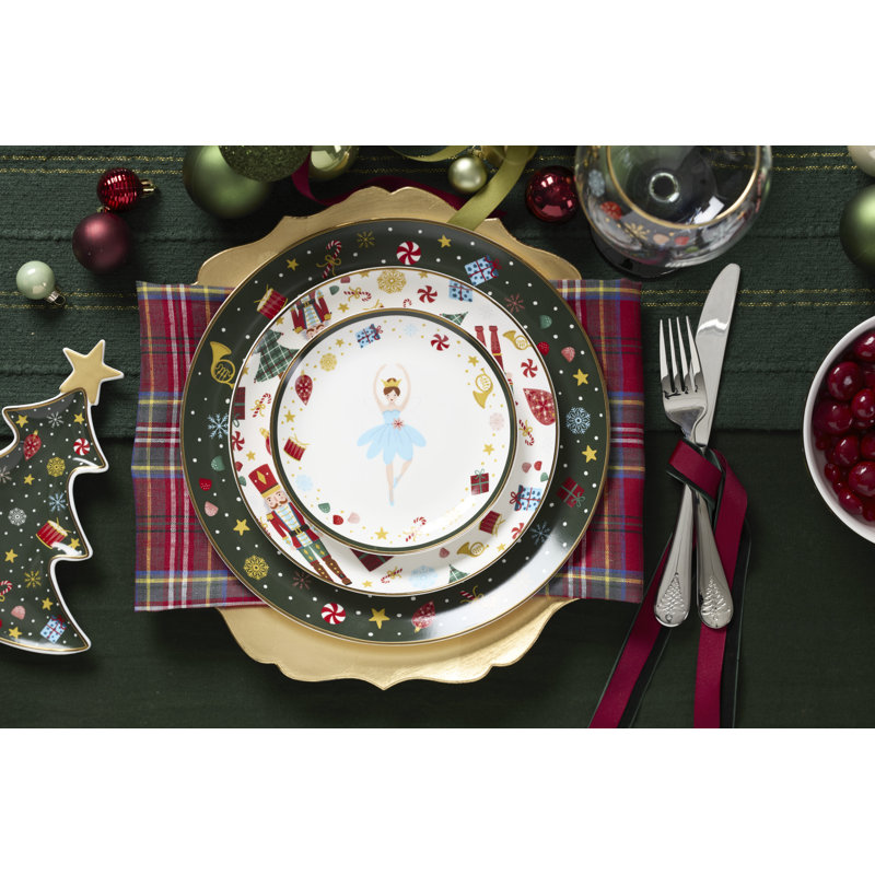 Assiettes de ballet Lenox, 4 pièces