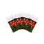Christmas Wreath Cotton Blend Square Napkins-1748952483