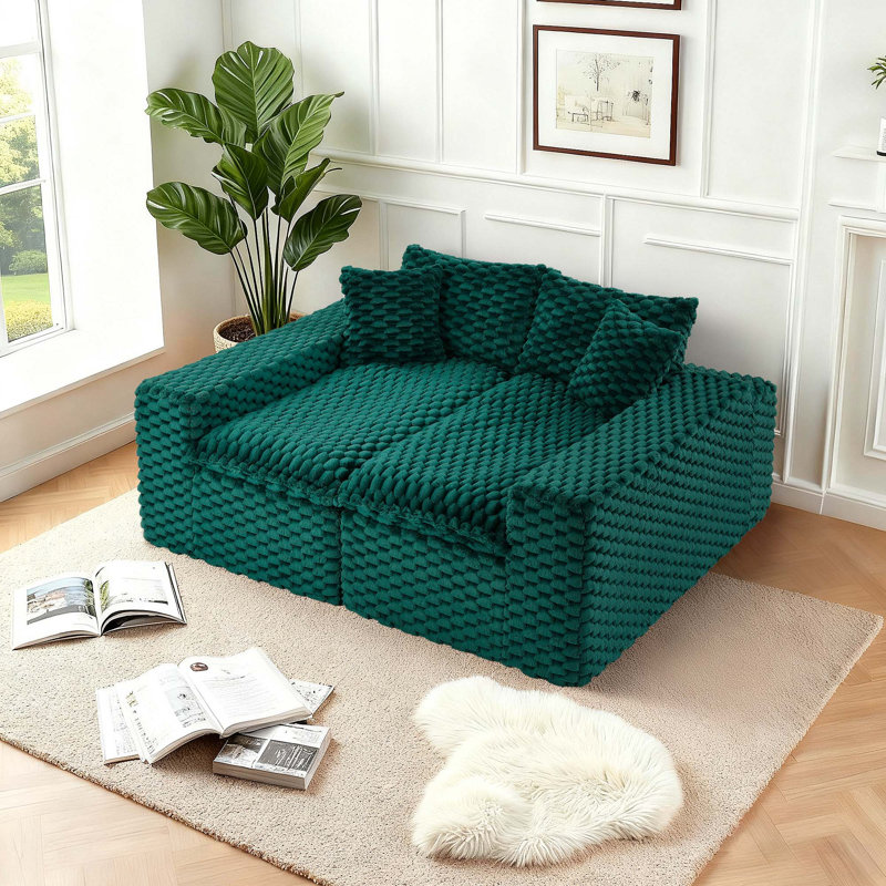 Canapé 120 po, Vert