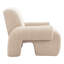 Chaise d'appoint chinée beige