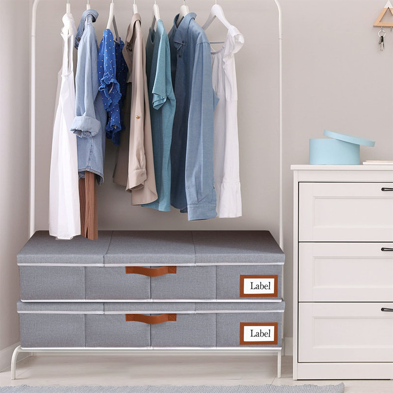 Brayden Studio Fabric Decorative Bin