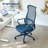 High Back Ergonomic Mesh Office Chair with Adjustable Lumbar Support, Rocking Function, Swivel Task Chair for Home Office, Computer Desk & Study Room-129963517-129963519