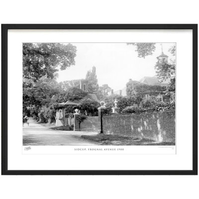 Sidcup, Frognal Avenue 1900 by Francis Frith - Single Picture Frame Print