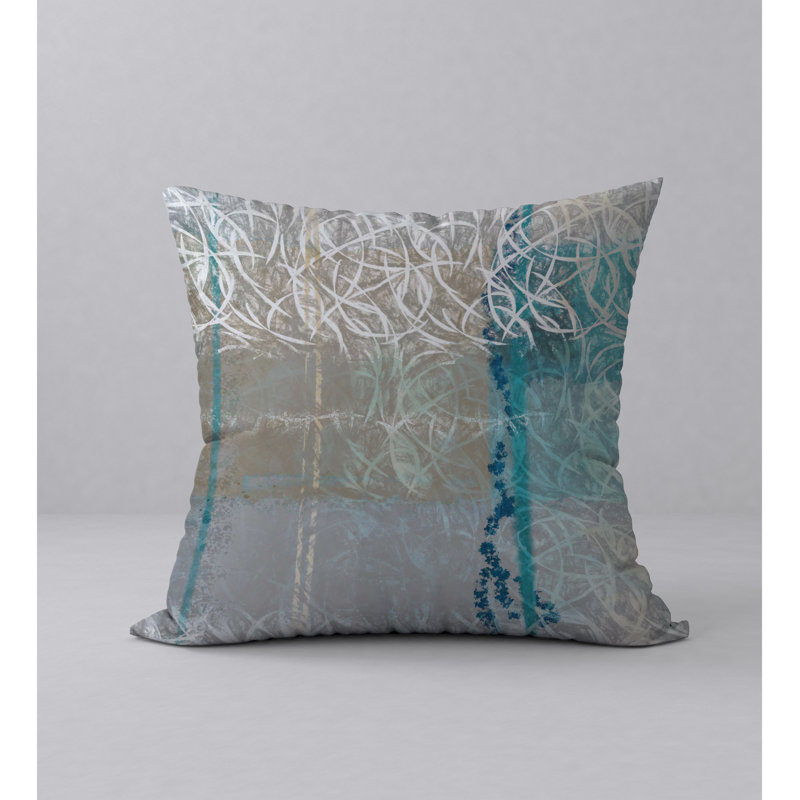 Housse de coussin carrée/insert, 18 po x 18 po