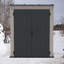 Yardmate Plus 5 ft. 7 in. W x 3 ft. D Plastic Pent Tool Shed